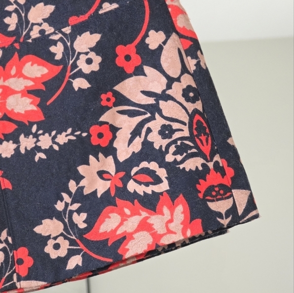 Liu-Jo Jacquard Floral Structured Mini Skirt, Size 4 - Picture 3 of 14
